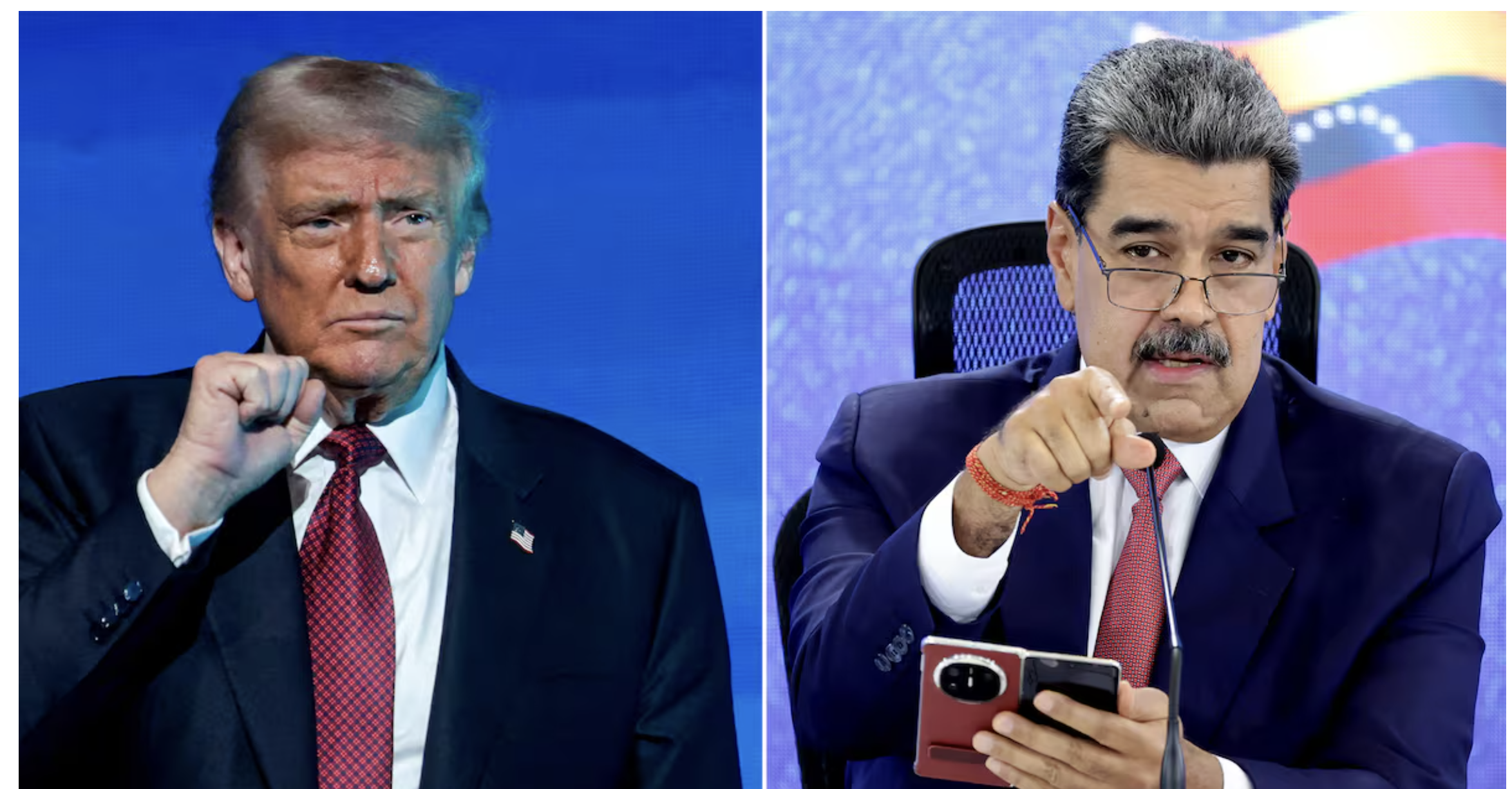 Trump planea una llamada con Maduro, según el portal Axios