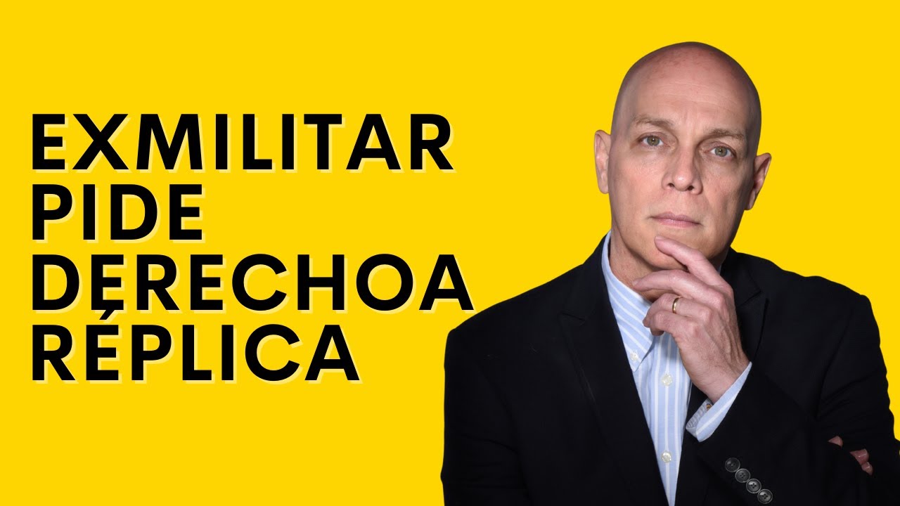 Exmilitar venezolano solicita derecho a réplica en medio de polémica mediática